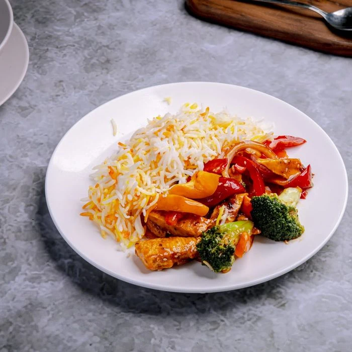 Chicken Fajita with Rice