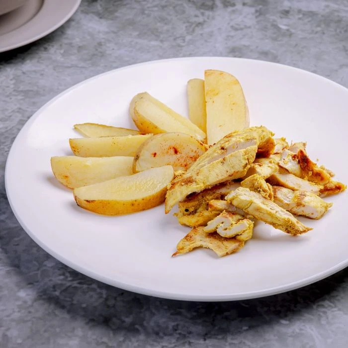 Chicken with grill Potato