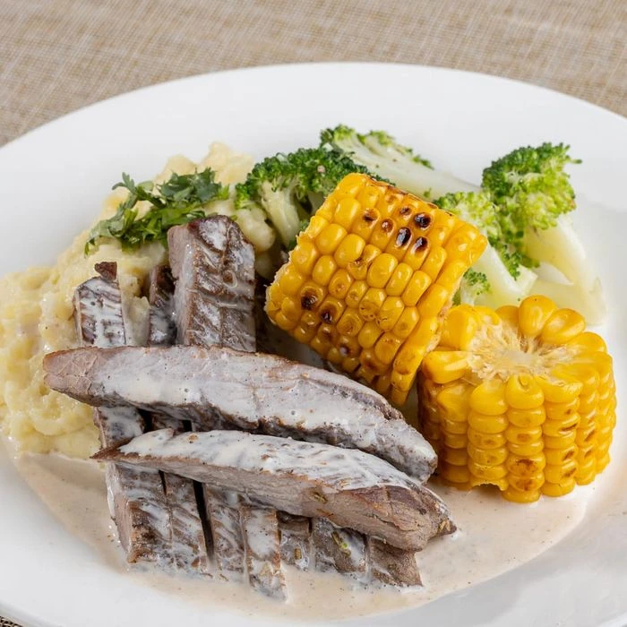 Healthy street Beef.